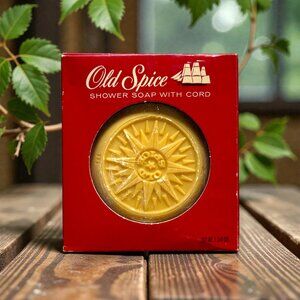VTG Vintage Old Spice Soap On A Rope Discontinued Rare Made in U.S.A.